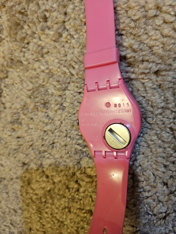 2009 All Pink Swatch Watch, Pre-Owned, In Excelle… - image 5