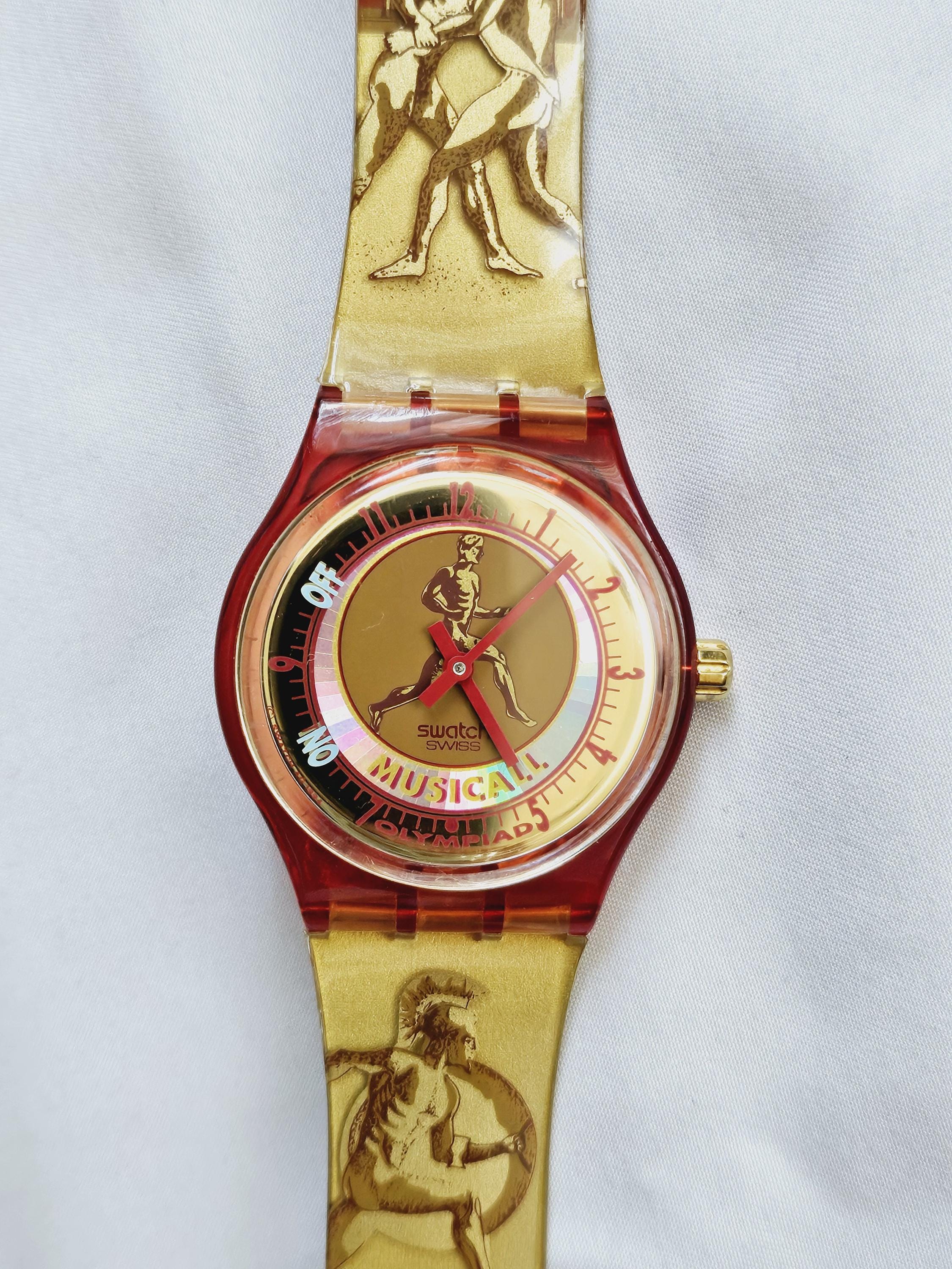 1996 Atlanta Centennial Olympic Games Swatch Musicall Watch, Pre-owned, Collectors, Gift, New Battery, Only 1 in Stock - Etsy 1996 Atlanta Centennial Olympic Games Swatch Musicall Watch, Pre-owned, Collectors, Gift, New Battery, Only 1 in Stock - Etsy