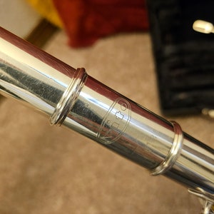 Great Condition Used Vito Flute Serial 113 I image 6
