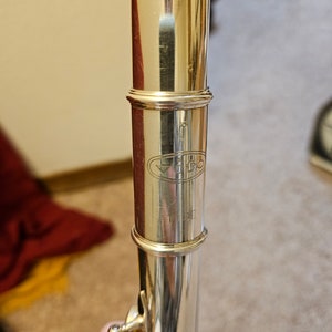 Great Condition Used Vito Flute Serial 113 I image 3