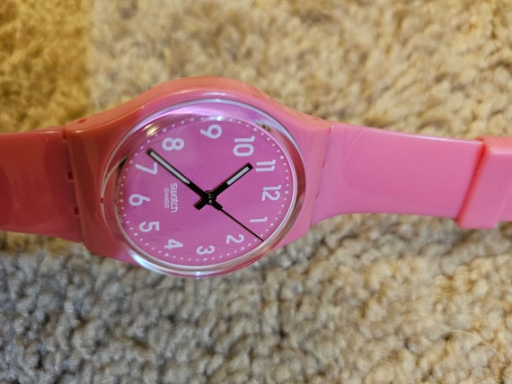 2009 All Pink Swatch Watch, Pre-Owned, In Excelle… - image 6