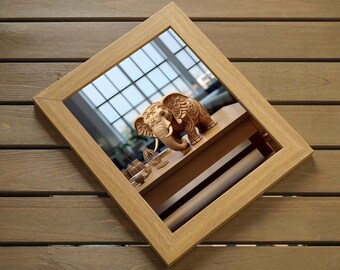 Wooden Photo Frame，Engagement Present, Housewarming, Valentine's Day Gift，Ash wood Picture frame，Solid wood