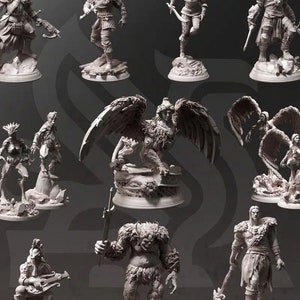 Komplettset:Arisen Depths 1-Hex Hunters of Brightstone|Abenteuer+Figuren|DM-Stash|Tabletop|DnD 5e+Abenteuer|Kampagnen Modul|Dungeon&Dragons