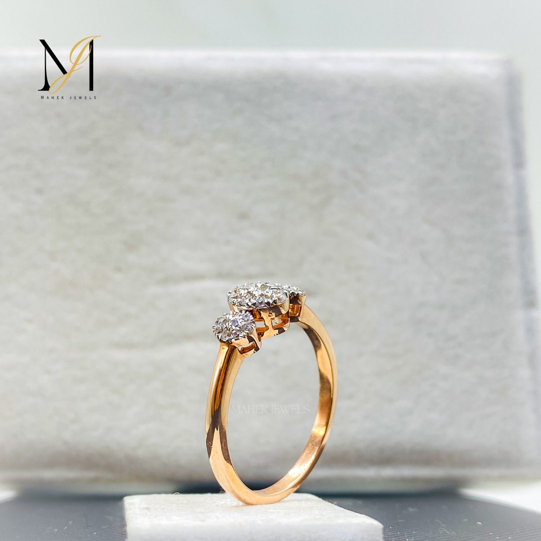 Round Brilliant: 30 Stunning VVS-EF Lab-grown Diamond Engagement Ring ...