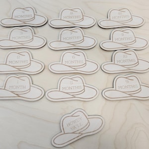 Cowboy Baby Milestone, Birth Announcement, Monthly Milestones, Western Milestone, Milestones Photo Prop