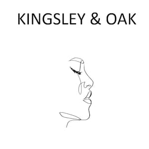 May include: Line art illustration of a face in profile, with closed eyes and a slightly open mouth. The artwork is in black and white and is a minimalist design.