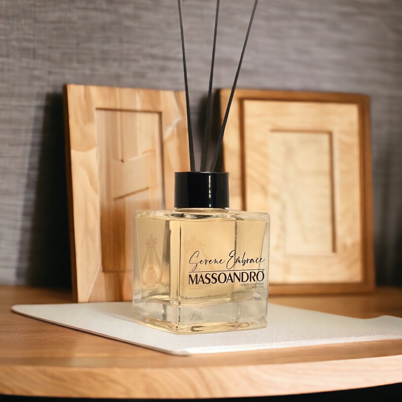 Reed Diffuser 100 ML Home Fragrances Serene Embrace Jasmine Room Fragrance Room Diffuser Scent Long-lasting Scent Unisex Gift Home Decor image 3