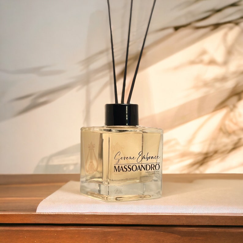 Reed Diffuser 100 ML Home Fragrances Serene Embrace Jasmine Room Fragrance Room Diffuser Scent Long-lasting Scent Unisex Gift Home Decor image 2