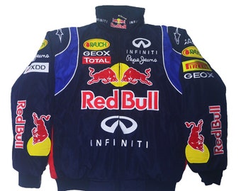 Red Bull Formula One katoenmix geborduurd jack voor heren/dames
