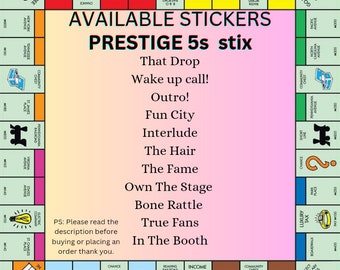 5s Prestige - Mono Go stix (Veuillez lire LA DESCRIPTION DES ARTICLES ci-dessous avant d'acheter)