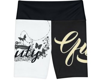 Damen Workout Shorts (AOP)