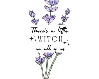 Practical Magic Premium Vinyl Sticker, Witchy Decal