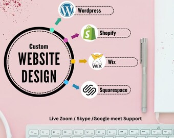 Custom Website Design, Website Design Wordpress, Custom Website Shopify, Shopify Website Design, Website Design Wix, Boho, Website Boutique