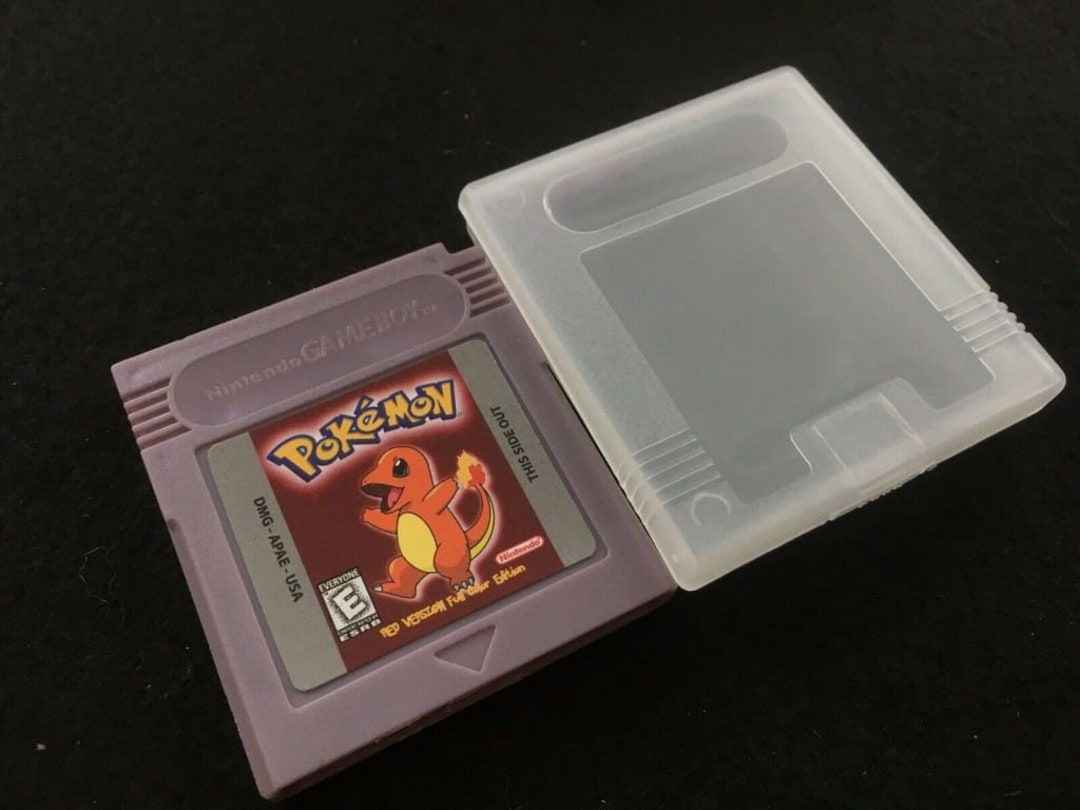 Gameboy Color Pokemon Full Color Red New Game Pokémon Re-colorized Case ...
