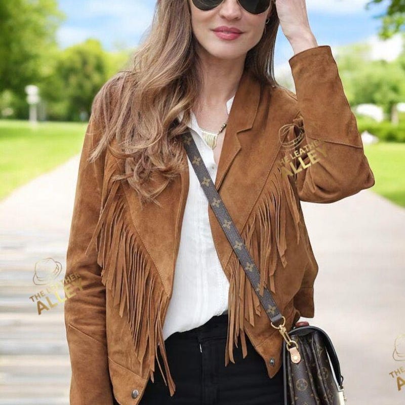 Fringed long Coat