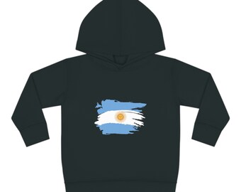 Toddler Pullover Fleece Hoodie- Argentina