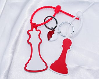 Twilight breaking dawn keychain / Couple keychains / Original Design