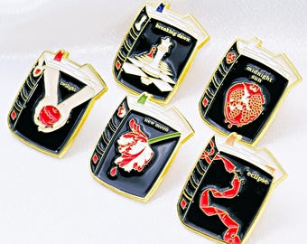 Twilight Emaille Pin / Neumond / Eclipse / Breaking Dawn / Traumhaft