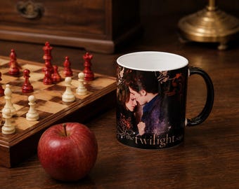 Twilight Ceramic Mug 11 oz / Heat-sensitive colour changing mug / Coffee Mug / Very Awesome!!
