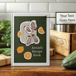 Gezinsreceptenboek gepersonaliseerd | Kooknotitieboekje met tips en grafieken | Aangepast kookboekcadeau | Receptendagboek erfstuk