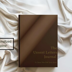 Personalisierte emotionale Heilung Journal | Schreib die Briefe, die du nie gesendet hast | Vergebung, Trauer, Herzschmerz & Reflexion Prompts