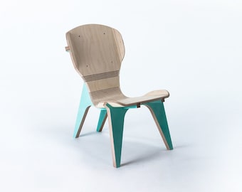 Wooden Chair CNC File, Furniture Cutting Files (dxf, cdr, dwg, pdf)