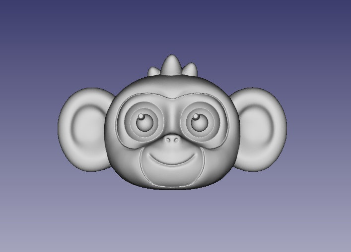 3d Monkey Print File, 3d Monkey, 3d Print, 3d Printing, 3d Printer ...
