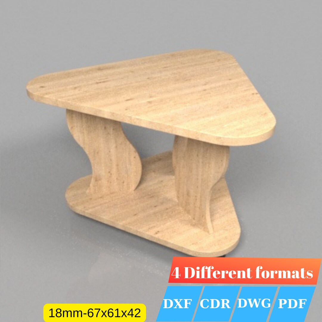 Cnc Wooden Table, Wooden Coffee Table Cnc, Cnc File, Cnc Cutting Files ...