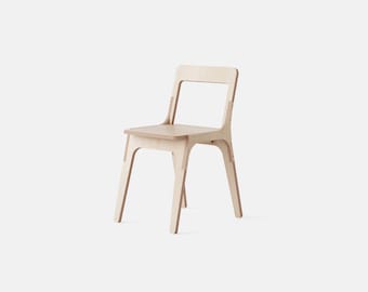 CNC Chair File, Wooden Office Furniture (dxf, dwg, pdf)