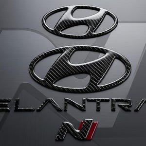 Hyundai Elantra N Badges