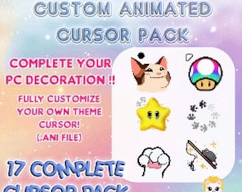 Personalize Custom Animated Cursor Mouse cursor Complete PC Mouse pointers for Windows Gaming cursor
