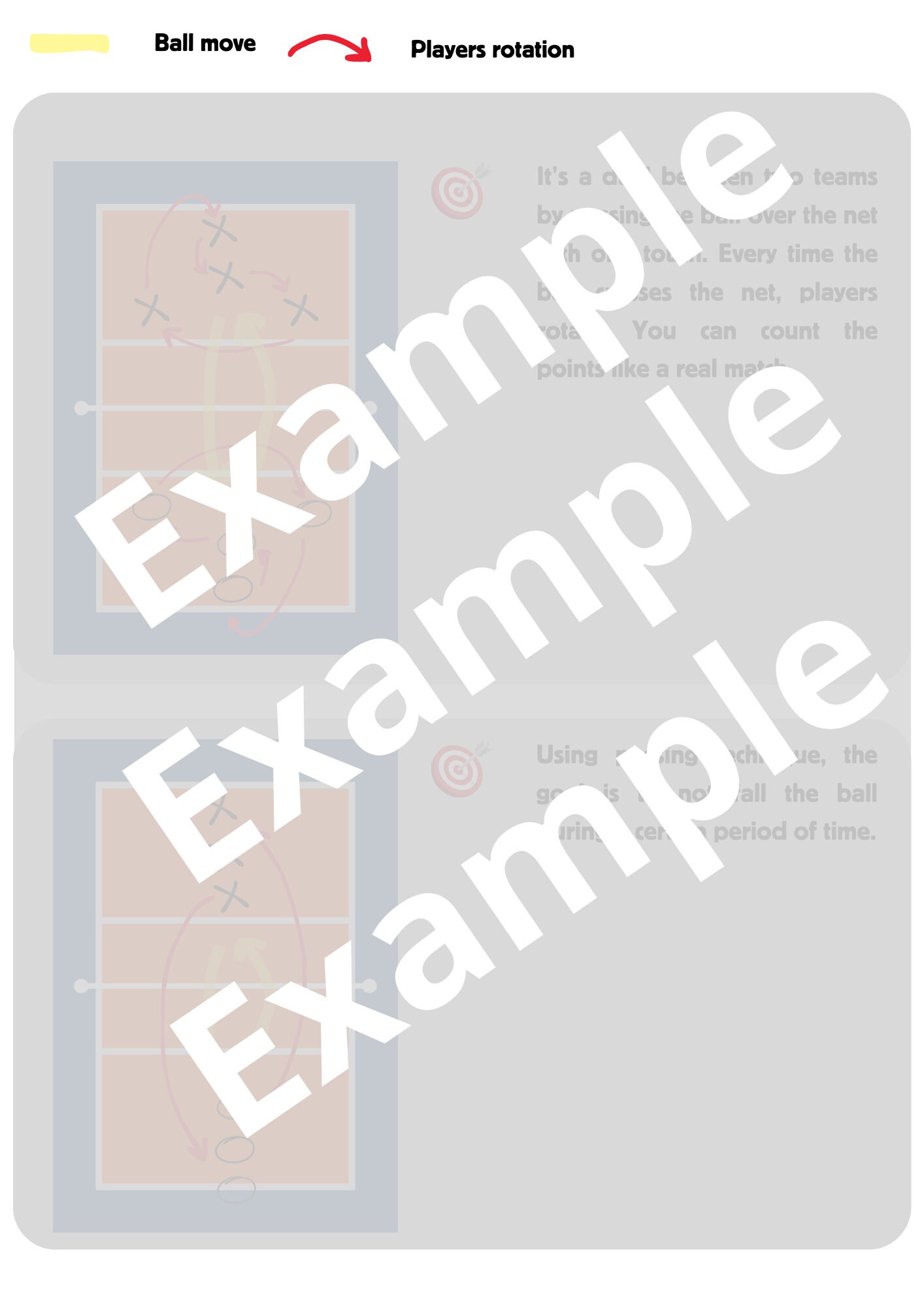 Volleyball Passing Drill Etsy