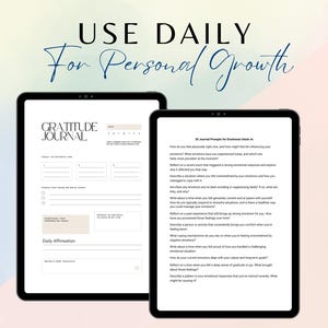 Journaling Prompts, creative writing, gratitude journal, mindful writing,  self-discovery prompts, mental wellness, daily journal prompts