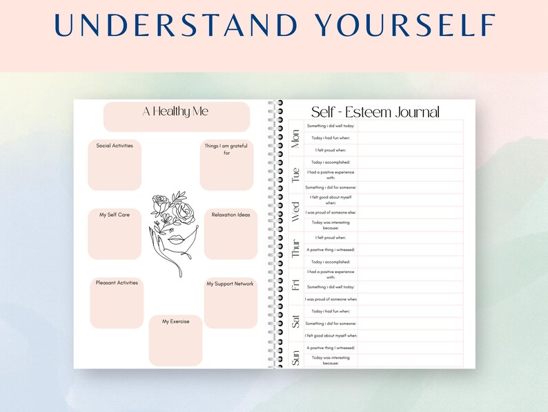 self esteem journal
self esteem activities
healthy boundary
relationship check in
relationship assessment