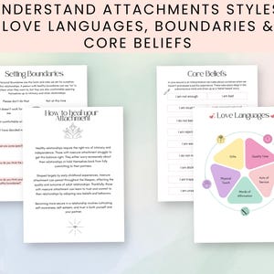 Relationship guide for improving your relationship, boundaries, boundary setting, daily journal prompts, date night ideas, gratitude journal,  self-improvement, self esteem, divorce therapy workbook, marriage separation worksheets