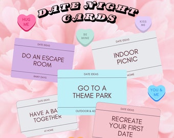 Date Night Cards - Fun Anniversary Idea & Couples Game