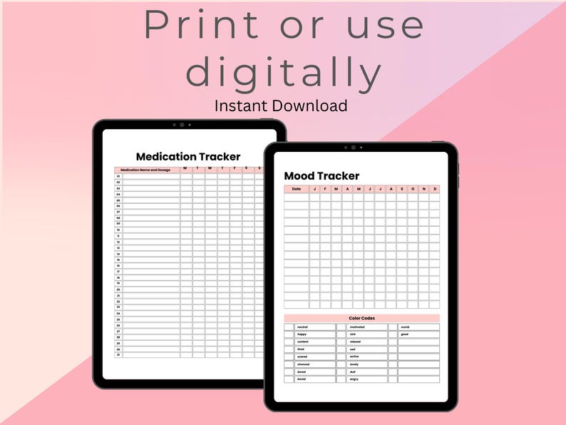 Organize your work and personal goals with this ADHD Planner, featuring goal-setting resources, productivity tracking, and a detailed to-do list. Designed to support adults with ADHD in their daily routines.Fitness Tracker and healthy planner with meal planner.