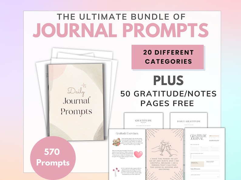 Journaling prompts for adults and writing prompts for adults. Get inspredon journaltopics with daily writing prompts.
