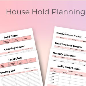 The Adult ADHD Planner is designed as a productivity planner to help manage goals and organize daily life. This ADHD journal and life planner offers tailored goal-setting tools for adults with ADHD, making it easier to stay focused and organized.Household Planner with meal planner and fitness tracker.