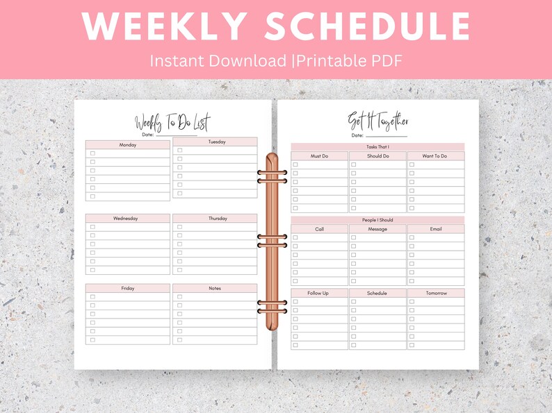 32 page Brain Dump Planner great for anyone with ADHD to use as a Daily Planner and Thought Organizer. comes with  Daily To do List and Priority Matrix and can be used as aADHD thought Journal for Mental Clarity Thought Journal