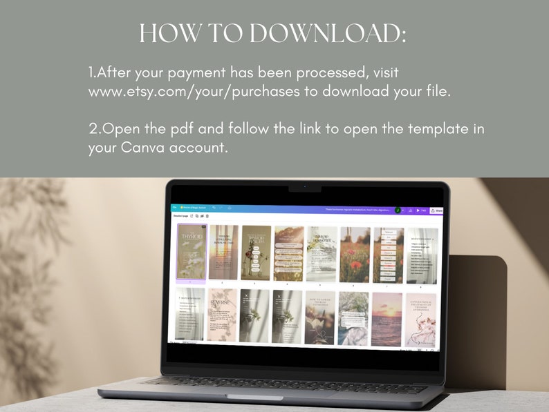 Thyroid Instagram Reels 35 Educational Posts White Label Editable Canva