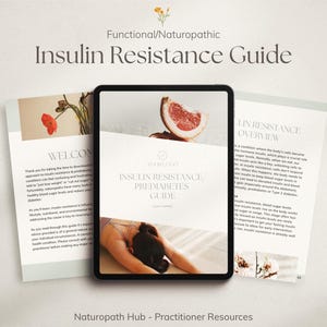 Manual do Paciente sobre Resistência à Insulina e Pré-diabetes - Para Naturopatas e Nutricionistas