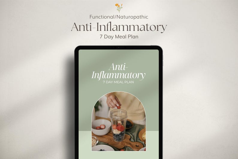 Anti-inflammatory meal plan