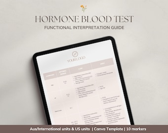 Hormone Blood Test Interpretation Guide | Optimal Lab Ranges Cheat Sheet | Functional Medicine & Naturopath Resource