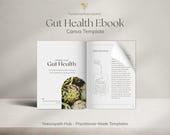 Gut Health Ebook | White Label | Canva Template | For Naturopaths, Nutritionists