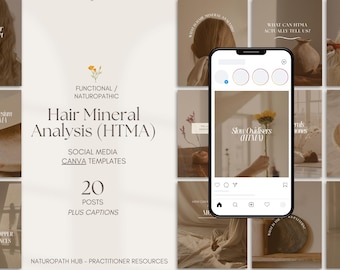 HTMA Instagram Carousel Templates For Health Practitioners