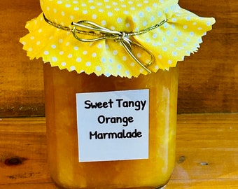 Sweet and Tangy Orange Marmalade