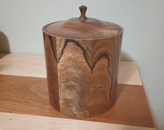 Jewelry Box, Turned from paldao wood