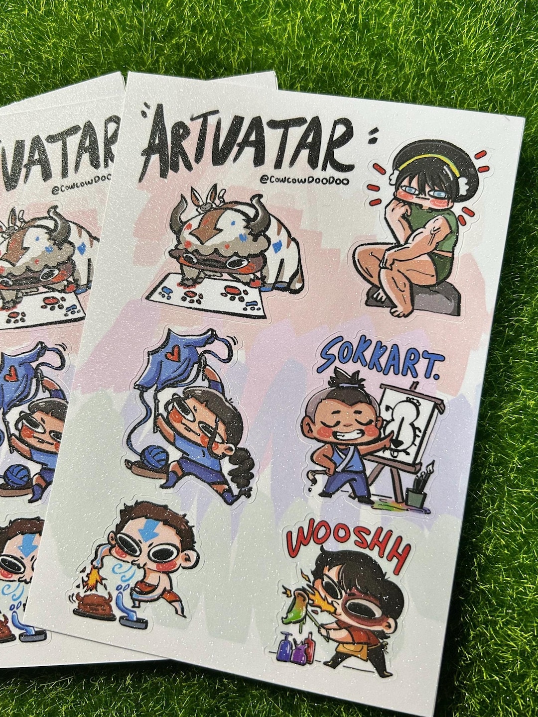 Dvachibi Sticker Chibi Avatar Sticker Sheet | Sticker Pack | Decals - Etsy