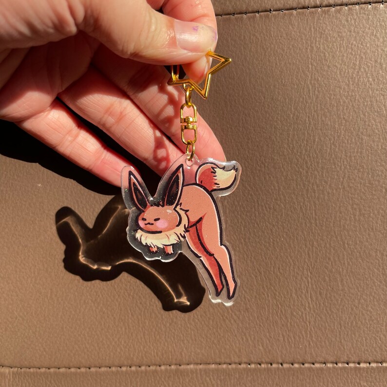 Cursed Pokemon double-sided charm keychains zdjęcie 4